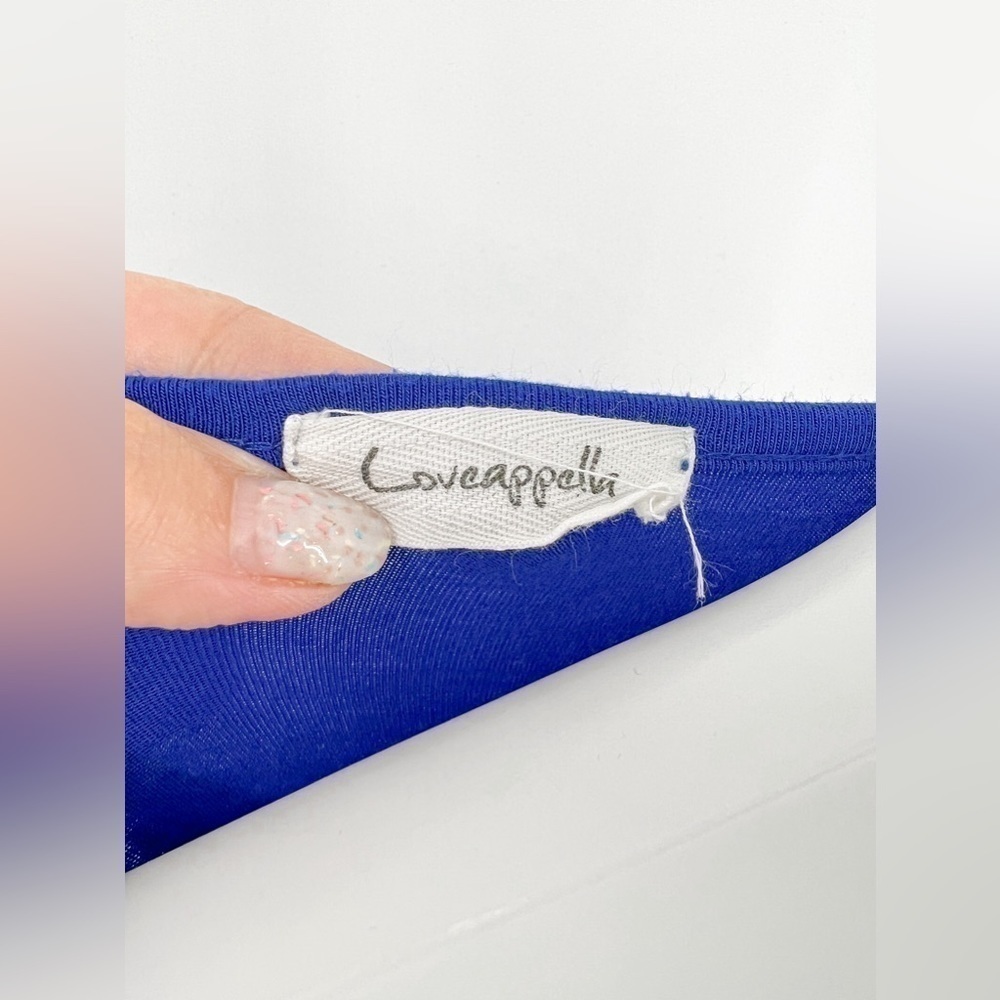 Loveappella blue Jersey maxi dress - Picture 5 of 11